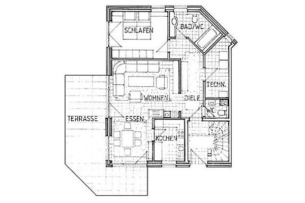 GRÜNER WINKEL Grüner Winkel, App. 01 Erholungsort Born - Grundriss
