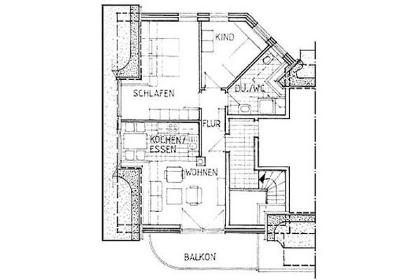 GRÜNER WINKEL Grüner Winkel, App. 02 Erholungsort Born - Grundriss