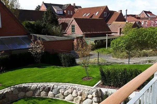 Gartenblick Achterhus Ferienwohnung Sonneneck