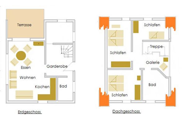 FERIENHÄUSER Ferienhaus Xenia Erholungsort Wieck - 