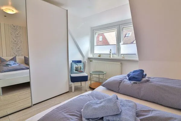 Schlafzimmer  Kiek rin bi Kati - Ferienwohnung 3
