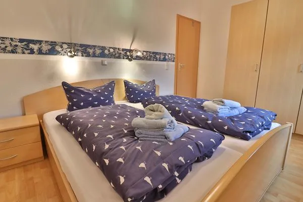 Schlafzimmer  Kiek rin bi Kati - Ferienwohnung 4