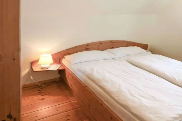 Schlafzimmer Villa Drei Rosen Ferienwohnung 4