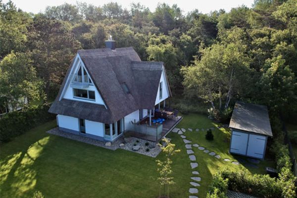 FERIENHÄUSER Reethaus am Deich Ostseebad Dierhagen - 