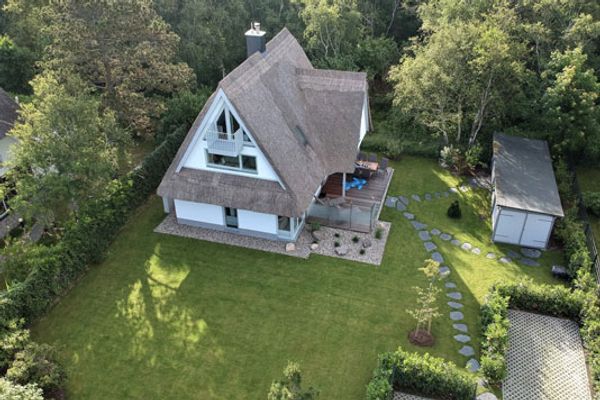 FERIENHÄUSER Reethaus am Deich Ostseebad Dierhagen - 