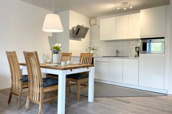 Haus Nordseebrandung FeWo A1.2 Sahlenburg - Küche / Küchenzeile