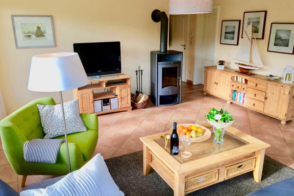  Straminke 4b Wohnung Strandläufer Zingst - Wohnzimmer