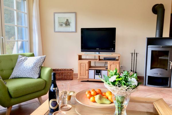  Straminke 4b Wohnung Strandläufer Zingst - Wohnzimmer