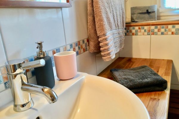  Straminke 4b Wohnung Dünentraum Zingst - Badezimmer