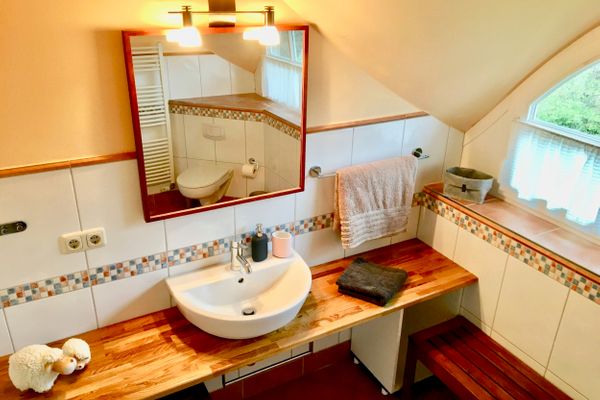  Straminke 4b Wohnung Dünentraum Zingst - Badezimmer