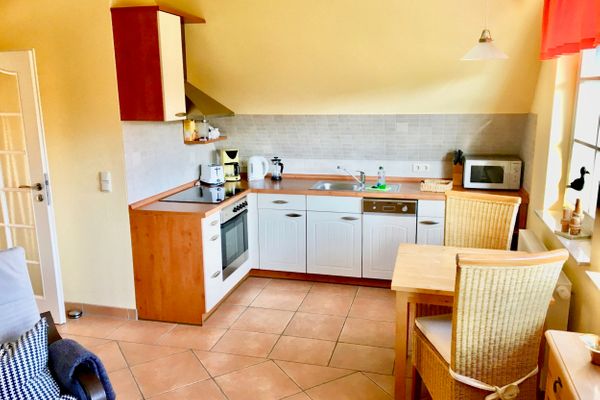  Straminke 4b Wohnung Dünentraum Zingst - Küche / Küchenzeile
