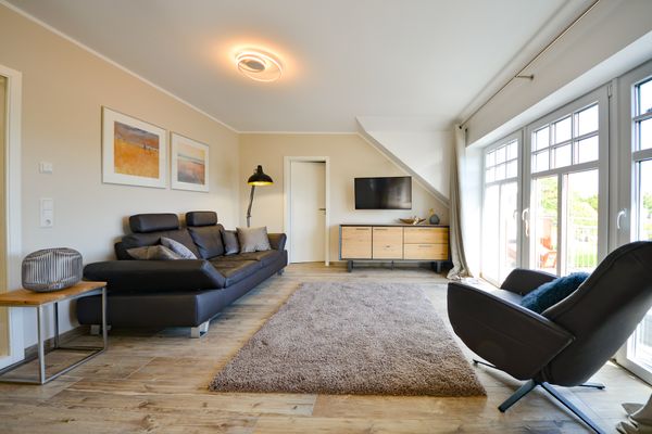 An oolt Lüchttoorn Wangerooge - Wohnzimmer
