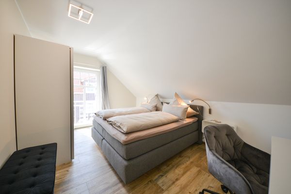 An oolt Lüchttoorn Wangerooge - Schlafzimmer