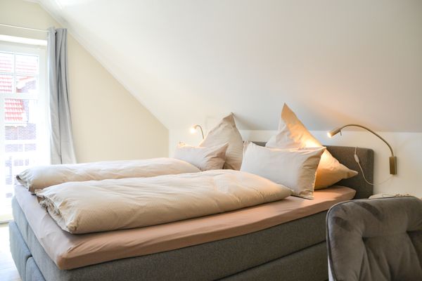 An oolt Lüchttoorn Wangerooge - Schlafzimmer