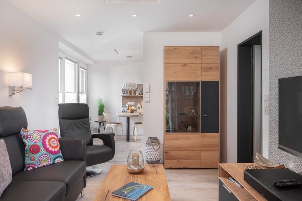  Ferienwohnung Krabbe Wangerooge - Wohnzimmer