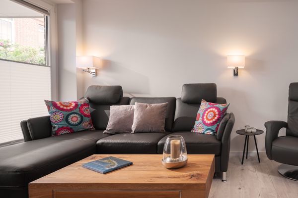  Ferienwohnung Krabbe Wangerooge - Wohnzimmer