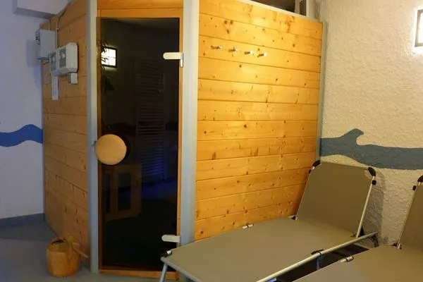Sauna Villa Kranich Ferienwohnung 6