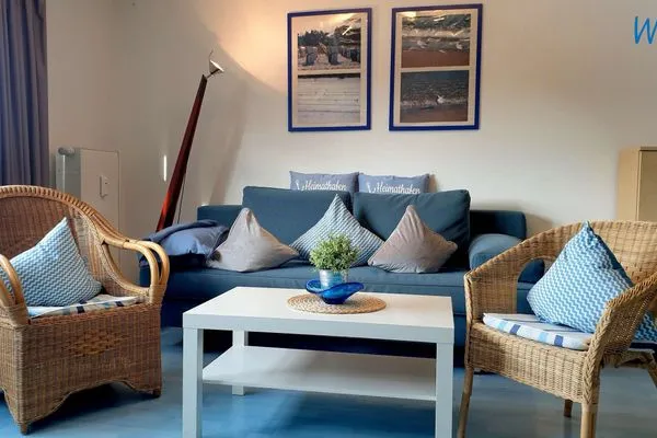 Wohnzimmer Villa Kranich Ferienwohnung 8