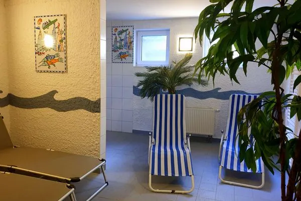 Sauna Villa Kranich Ferienwohnung 8