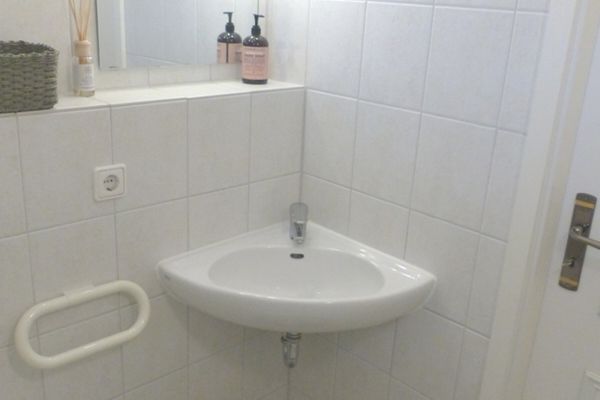 Achtern Diek Haus 1a Zingst - Badezimmer