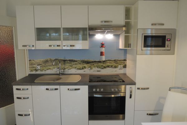 Achtern Diek Haus 6 Wohnung 1 Zingst - Küche / Küchenzeile