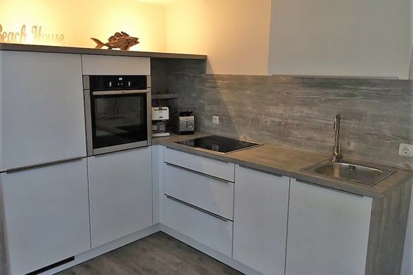 Achtern Diek Haus 6 Wohnung 2 Zingst - Küche / Küchenzeile