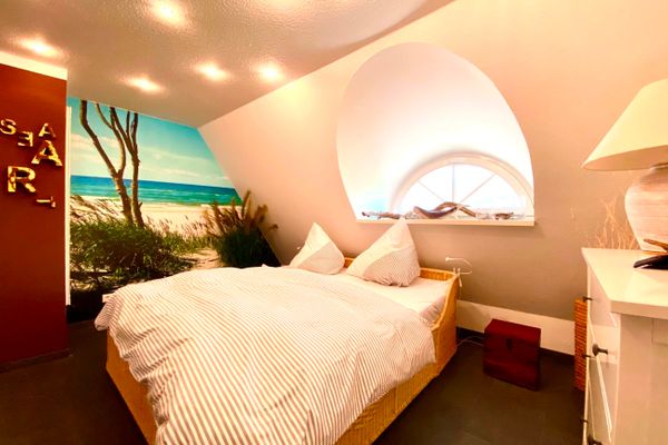 Achtern Diek Haus 6 Wohnung 6 Zingst - Schlafzimmer