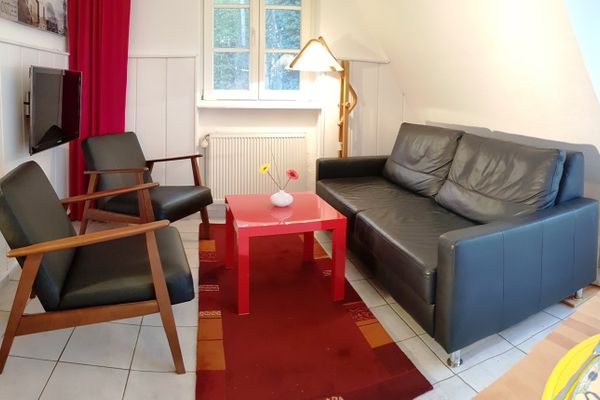 Achtern Diek Haus 7 Wohnung 5 Zingst - Wohnzimmer