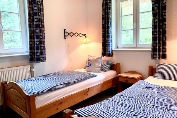 Achtern Diek Haus 8 Wohnung 3 Zingst - Schlafzimmer