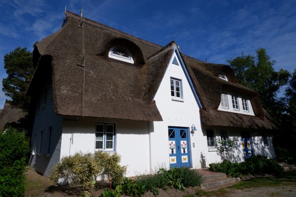 Achtern Diek Haus 8 Wohnung 4 Zingst - Fassade / Eingang