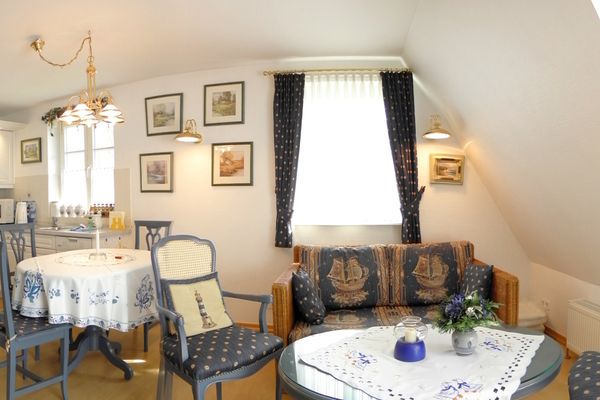 Achtern Diek Haus 10 Wohnung 5 Zingst - Wohnzimmer