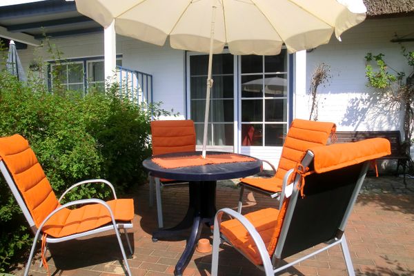 Achtern Diek Haus 11 Wohnung 1  - Terrasse
