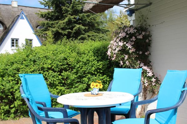 Achtern Diek Haus 12a Wohnung 3 Zingst - Terrasse