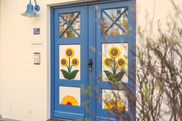 Achtern Diek Haus 12a Wohnung 4 Zingst - Fassade / Eingang