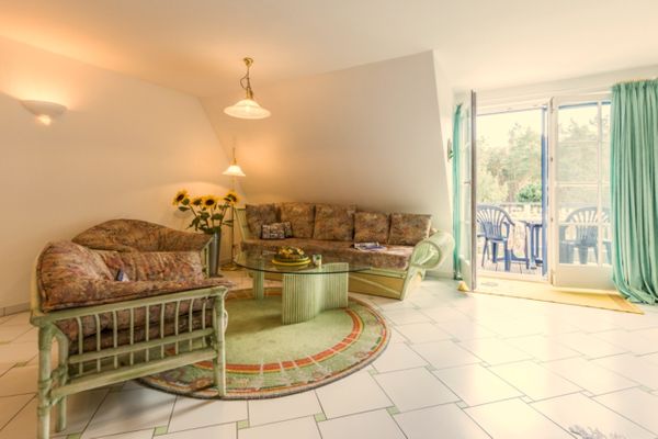 Achtern Diek Haus 12a Wohnung 7  - Wohnzimmer