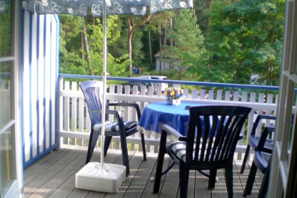 Achtern Diek Haus 12d Wohnung 6 Zingst - Terrasse