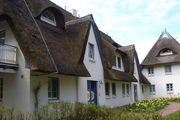 Achtern Diek Haus 12d Wohnung 6 Zingst - Fassade / Eingang