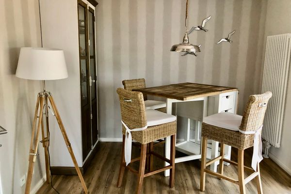 Achtern Diek Haus 13b Wohnung 3 Zingst - Wohnzimmer