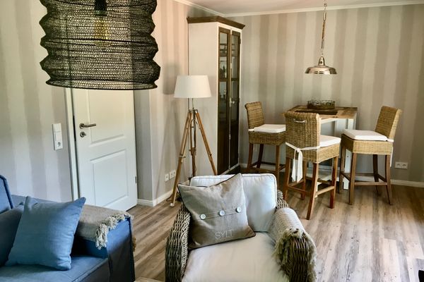Achtern Diek Haus 13b Wohnung 3 Zingst - Wohnzimmer
