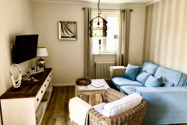 Achtern Diek Haus 13b Wohnung 3 Zingst - Wohnzimmer