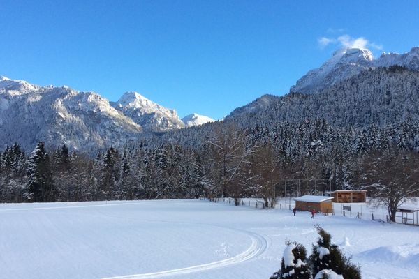 Landhaus Schlossblick Ferienwohnung Chalet Ferienwohnungen in Füssen - Landschaft