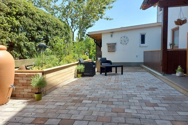 Landhaus Schlossblick Ferienwohnung Bungalow Ferienwohnungen in Füssen - Fassade / Eingang