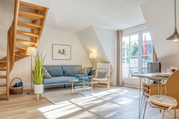 Achtern Diek Haus 13b Wohnung 6  - Wohnzimmer