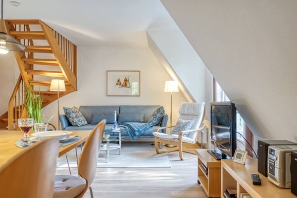 Achtern Diek Haus 13b Wohnung 6  - Wohnzimmer