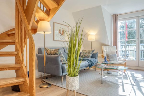 Achtern Diek Haus 13b Wohnung 6  - Wohnzimmer
