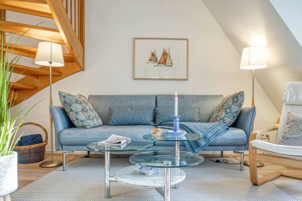 Achtern Diek Haus 13b Wohnung 6  - Wohnzimmer