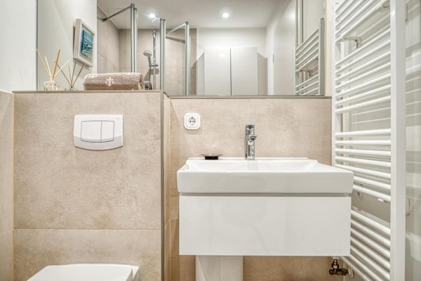 Achtern Diek Haus 13b Wohnung 6  - Badezimmer