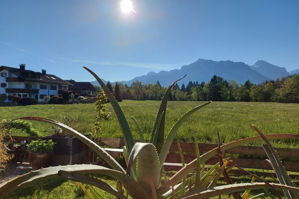 Landhaus Schlossblick Ferienwohnung Bungalow Ferienwohnungen in Füssen - Landschaft