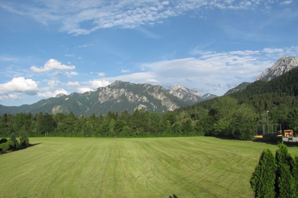 Landhaus Schlossblick Ferienwohnung Bungalow Ferienwohnungen in Füssen - Blick auf Sehenswürdigkeit