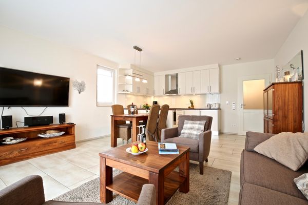 Villa Verdi Ferienwohnung 4 Wangerooge - Wohnzimmer